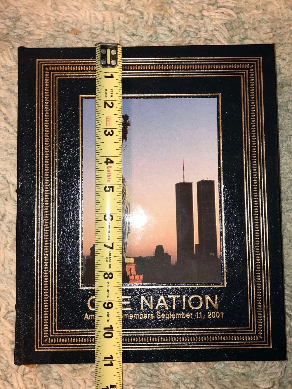 One Nation Commemorative Photo Book - Black & Gold